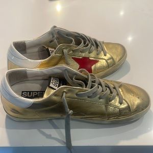 Golden Goose low top sneakers.
